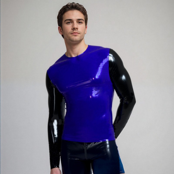 Long sleeve contrast